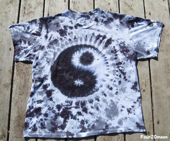 how to make yin yang tie dye shirts