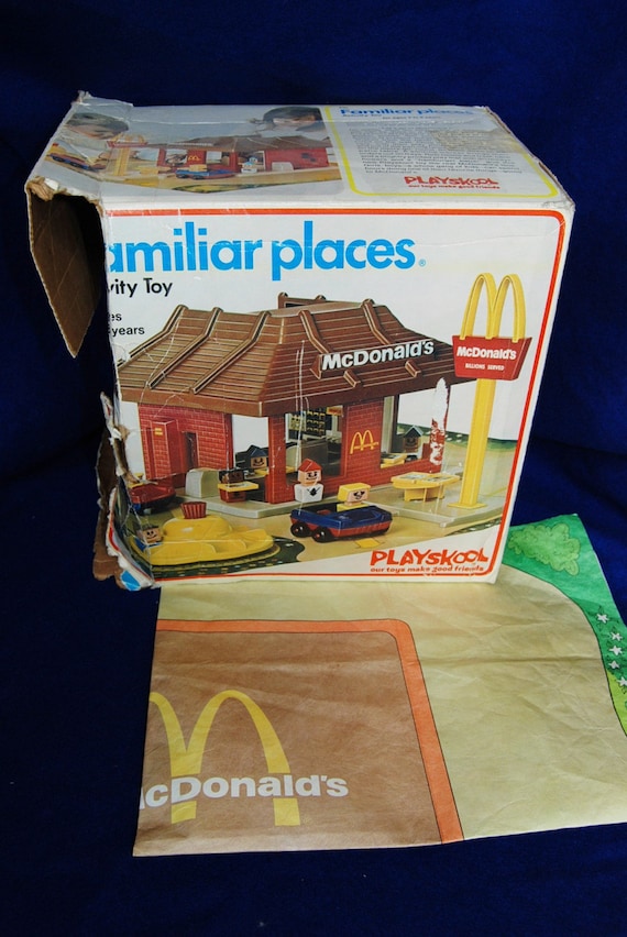 mcdonalds playset 1970s