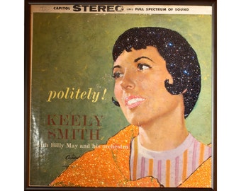 Glitzerbedeckten Keely Smith Album