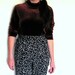 RESERVED FOR LOGBENNA Red Velvet Top, Maroon Deep Red Turtleneck, Large