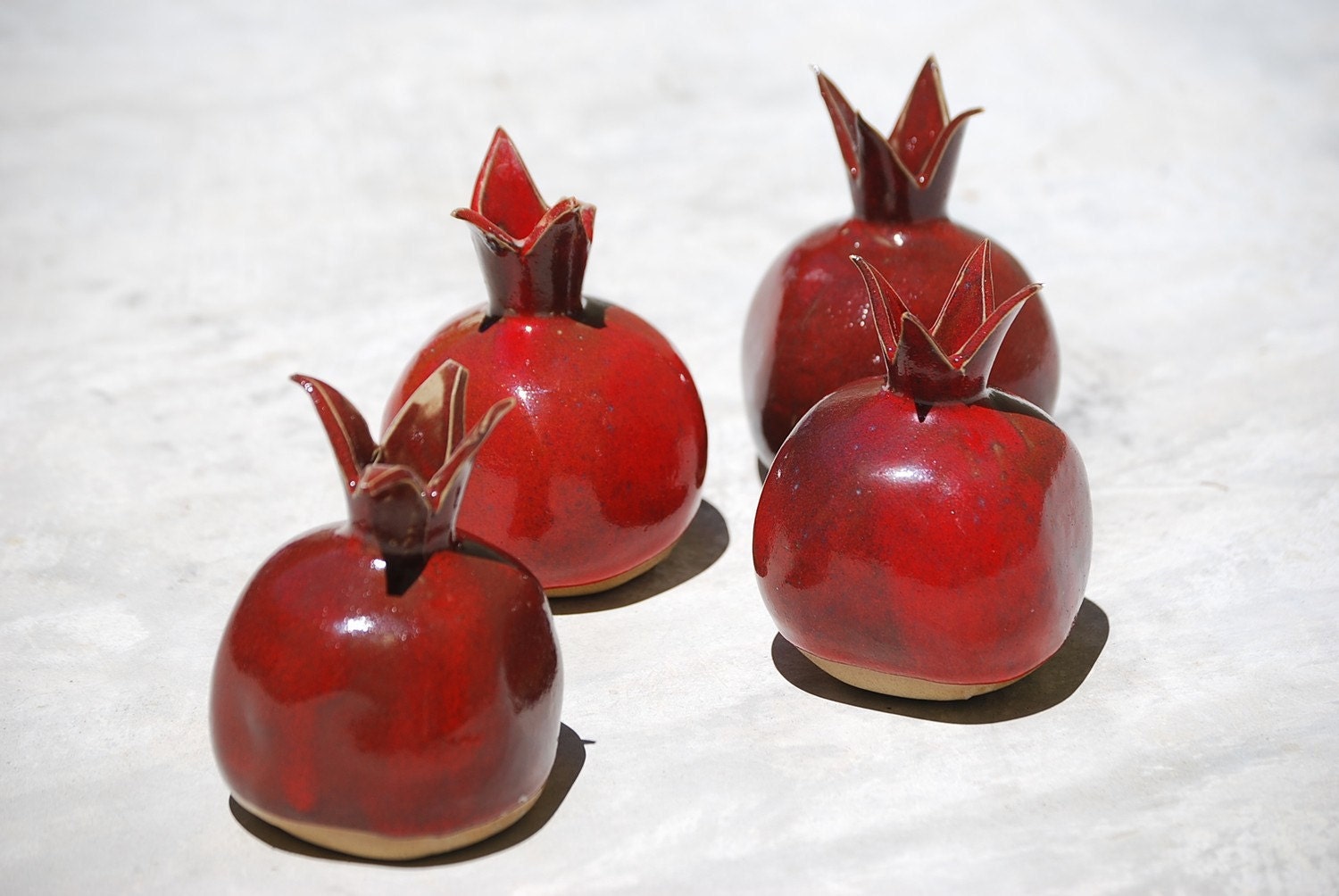 pomegranate bud vase/table decor