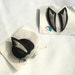 Vintage 80s Karla Jordan Jewelry * Brooch Pendant Earrings Set * Shell and Silver
