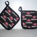 2 San Fransisco 49ers Pot Holders