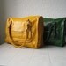 Leather satchel Cleo medium yellow--Adeleshop handmade Leather bag/ Messenger /Diaper bag/ Shoulder bag/ Tote/ Handbag/ Hip bag/ Women