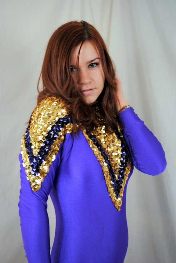 Vintage 1980s Sequined Leotard Costume