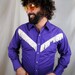 Vintage PanHandle Slim Western Purple Fringe Pearl Snap Shirt