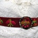 Vintage Embroidered Thunderbird Carpet Belt