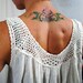 Vintage Gauzy Hippie Boho Crochet Tank Top
