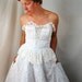 Vintage Gunne Sax by Jessica McClintock Strapless Lace Wedding Dress - Large
