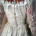 Vintage Sequined Wedding Dress Gown