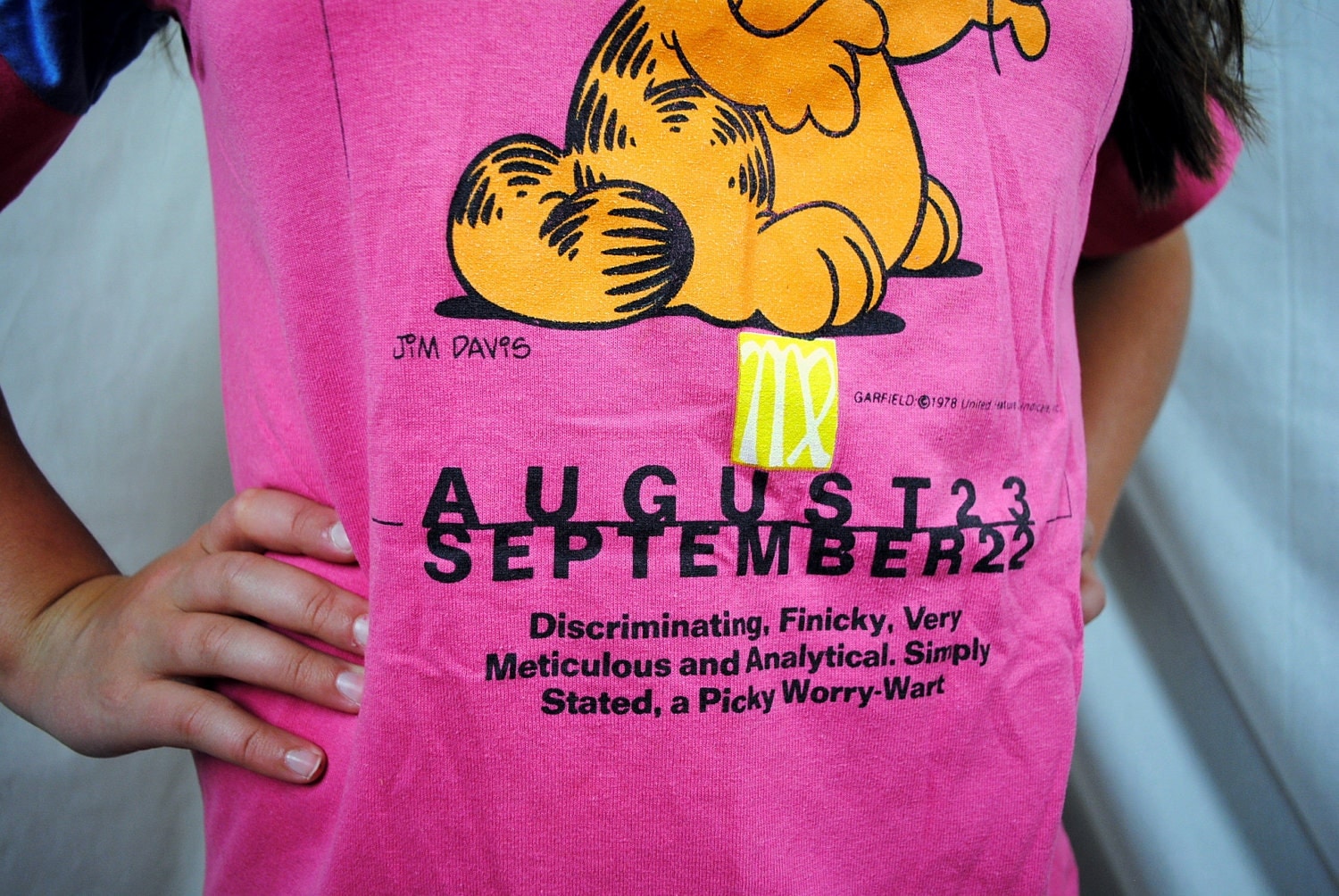 garfield astrology shirt