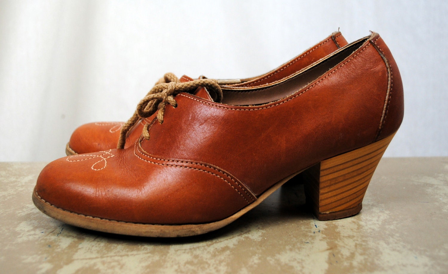 stacked heel