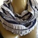 Last One...Nautical Stripes....Flamenco..Necklace Scarf...Le dernier cri...