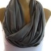 Classic Gray.. Nomad Cowl.....Infinity Scarf..Relaxed version..Super soft.