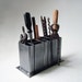 Industrial Steel Desk Organizer