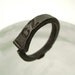 Monogram Iron Nail Ring