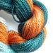 Forest Green Copper Hand Dyed Perle Cotton Size 5