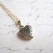 14k Gold Filled Vintage Mini Baby Gold Heart Locket 14k Gold Filled Chain