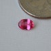 Neon Pink Mahenge Spinel Oval