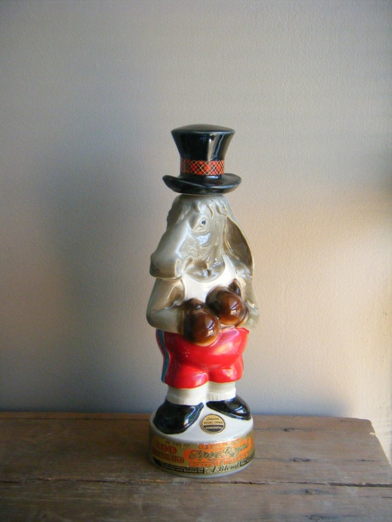 1964 Boxing Democratic Donkey Jim Beam Decanter