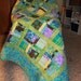 Greta in Blues & Butterflies Lap Quilt