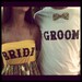 Custom Bride & Groom Rehersal Outfits