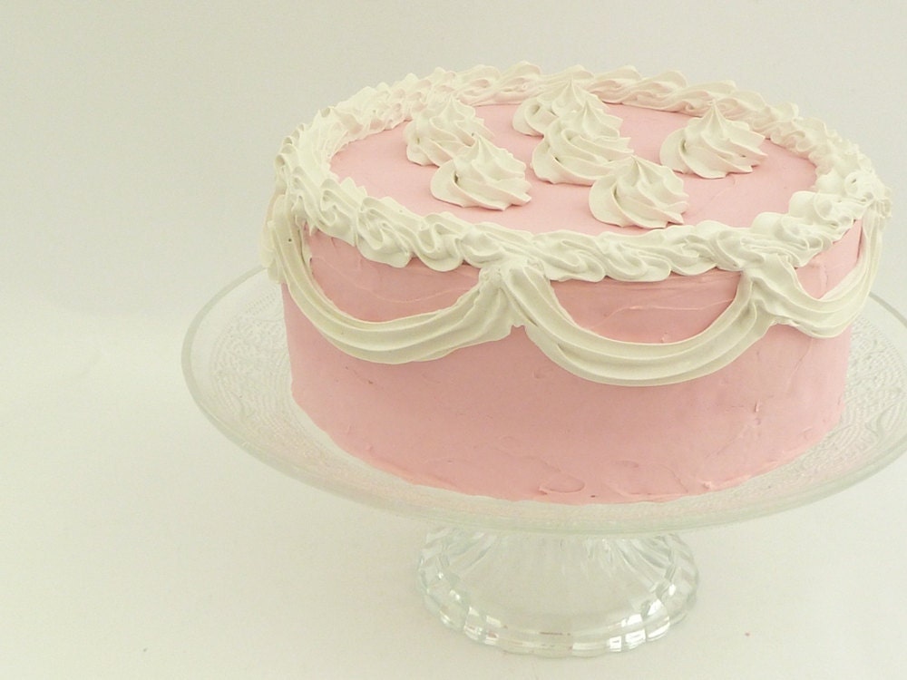 FAKE CAKE for cake stand cake pedestal stand wedding cake
