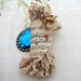 Crinkled Seam Binding Hand Dyed Ribbon Aged Distressed Cafe Latte