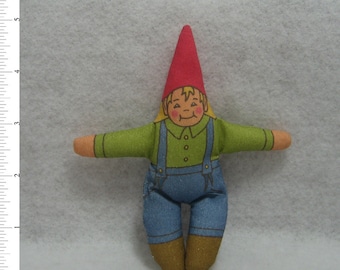 GNOME TOY DOLL Adult Male of the Garden Woodland and Home