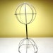 Reserved for Joyce Deming Vintage Hat Stand Millinery Display Prop Wire Dome Design
