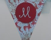 Merry Christmas Banner - Vintage inspired Reindeer design Il_170x135