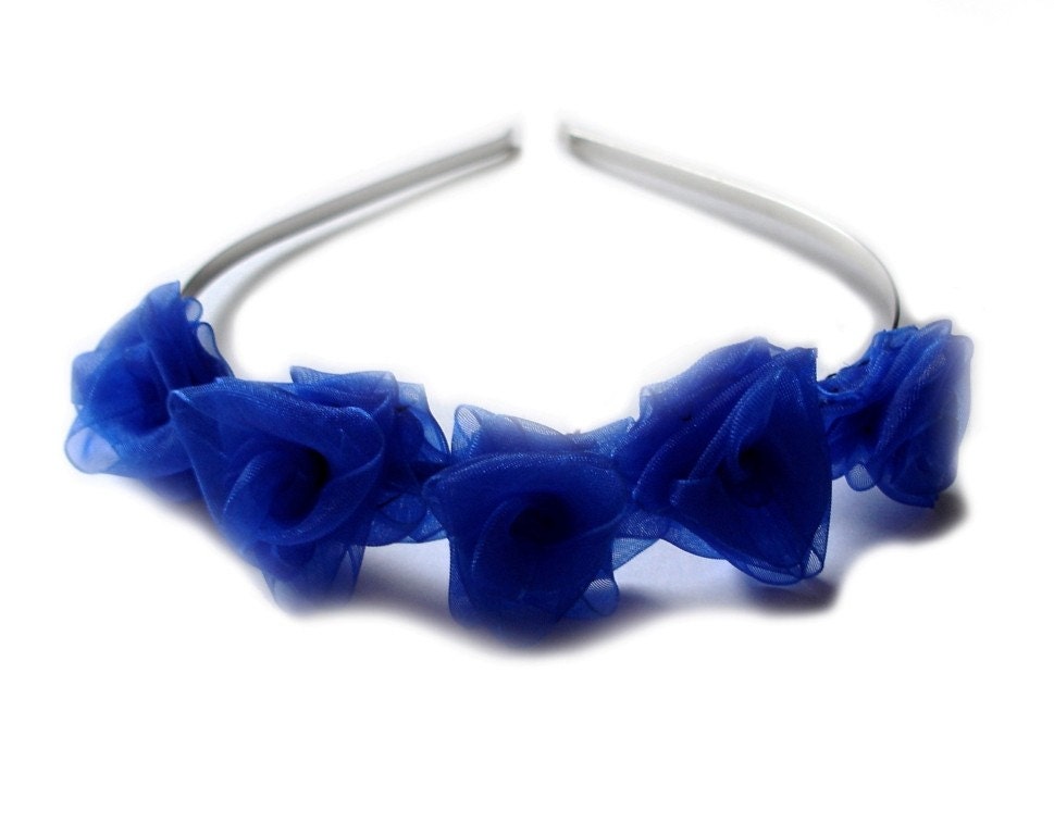 sapphire love rose garden tiara for weddings