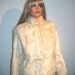 HOLD for Alison Adams. 80's White Fur Jacket. Vintage, Size Medium. 1980's glam.