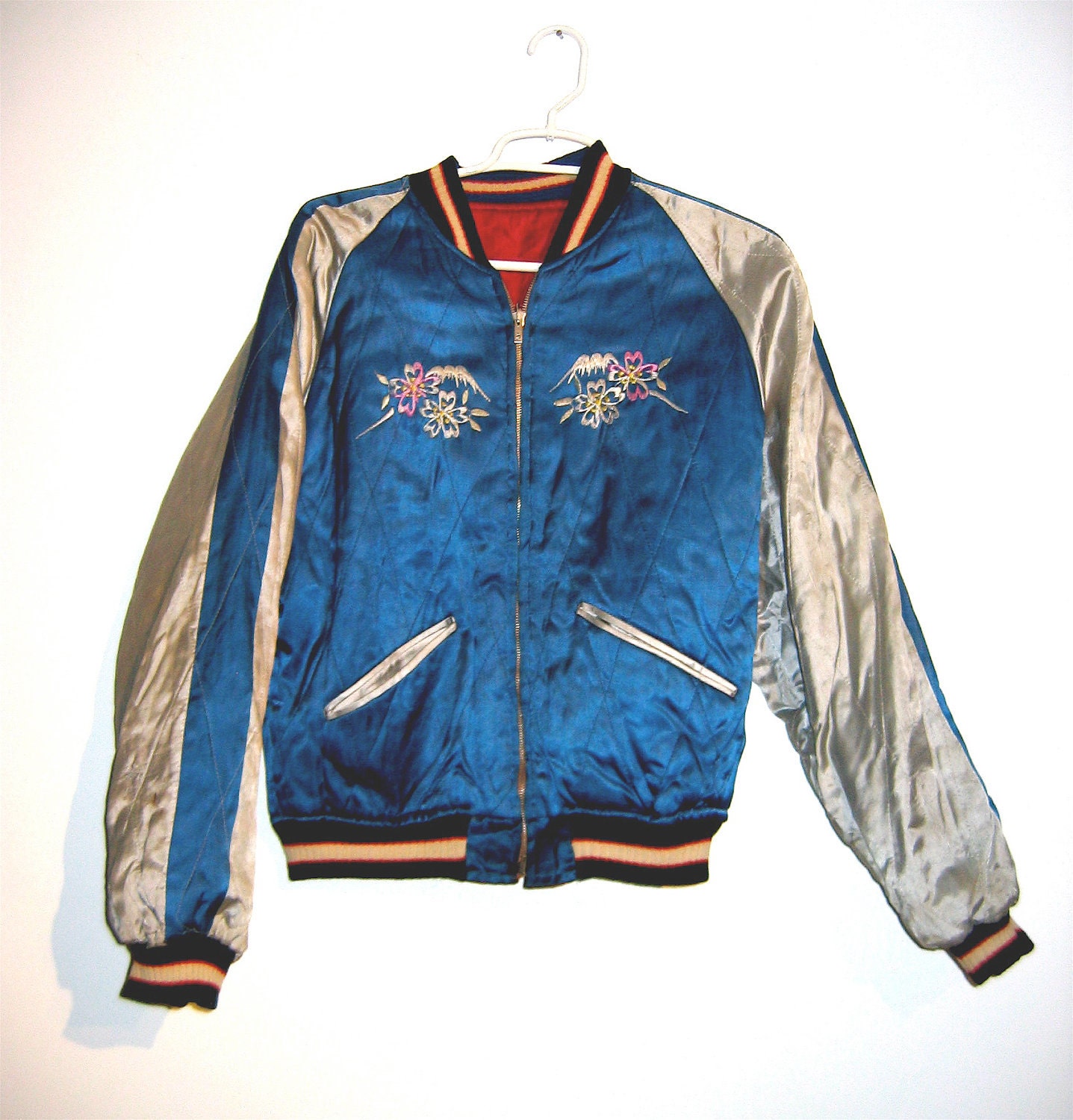 baseball bomber jacket vintage