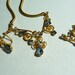 Vintage Leo Glass Rhinestone Necklace and Earrings Set on Etsy