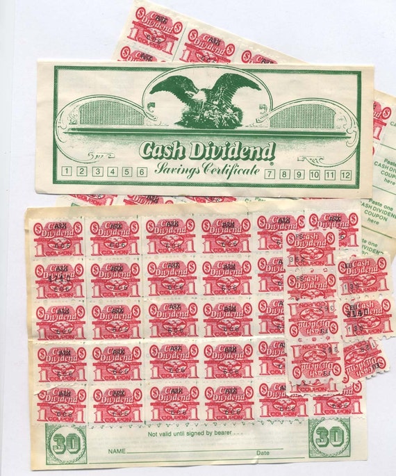 Winndixie trading stamps by workbox on Etsy