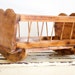 Antique Wooden Bassinet for Dolly / Pretend Play / Photo Prop