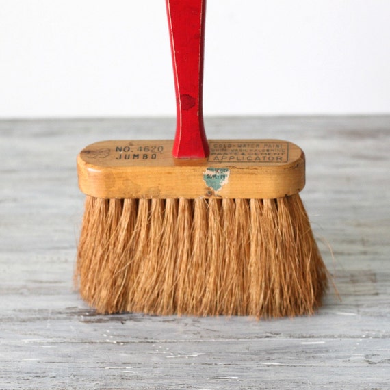 wooden handle brush by HRUSKAA on Etsy