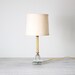 deco style lamp with shade