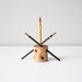 vintage branch sculpture / repurposed desk accessory