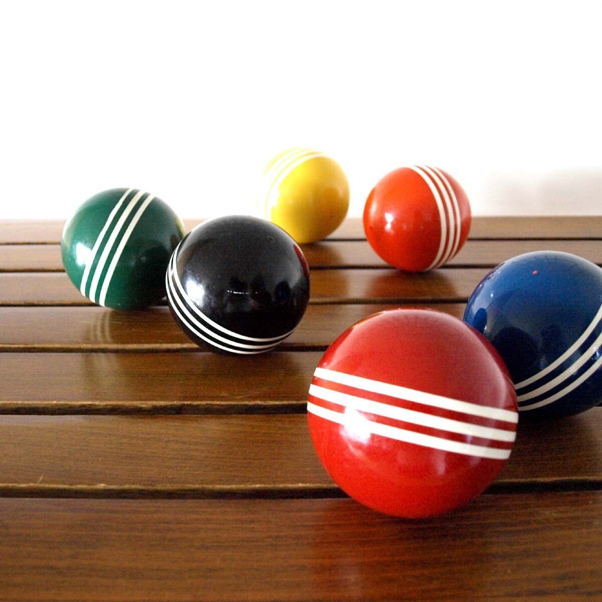 get in line croquet ball collection