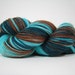Muir Woods - Piper sock yarn, superwash merino 2 ply fingering weight yarn, hand dyed, 450 yards