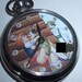 Vintage Erotic Automaton Pocket watch. LOG CABIN Mature