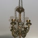 Paris Apartment Chandelier .Vintage Handmade