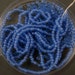 Vintage European Seed Beads - Milky Blue