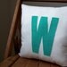 Personalized Initial Pillows
