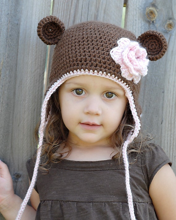 pattern toddler headwrap crochet Earflap Etsy Hat Pattern Monkey Crochet adrienneengar on by