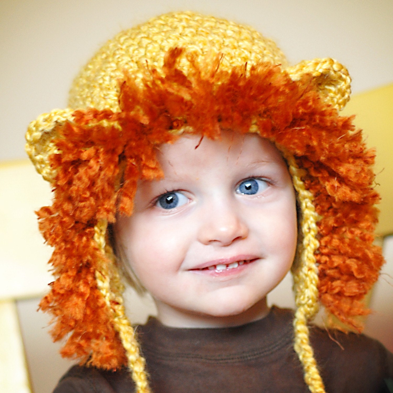 hat lion pattern crochet king hat King crochet Lion lion instant Hat pattern earflap Crochet