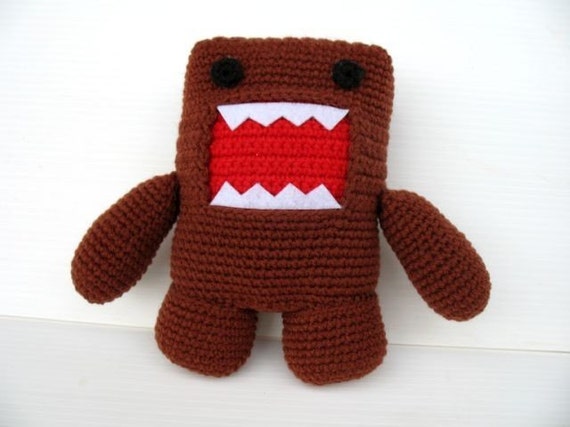 Crochet Pattern DOMO KUN PDF Toys