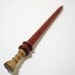 Hair Stick Turned Wooden - Laurel and Bloodwood - No 19